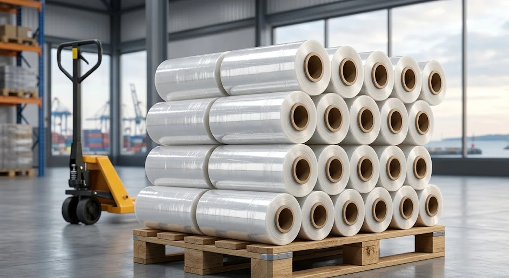 LLDPE Stretch Film Exporter Lithuania — Greenstrix Industrial Packaging